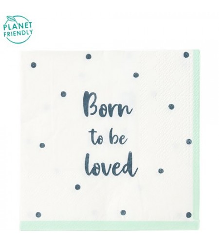 GUARDANAPOS BORN TO BE LOVE